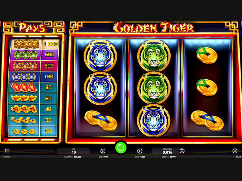 Spielen Sie Golden Tiger Spielautomat – Vollständige Rezension